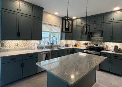 Cabinet refinishing