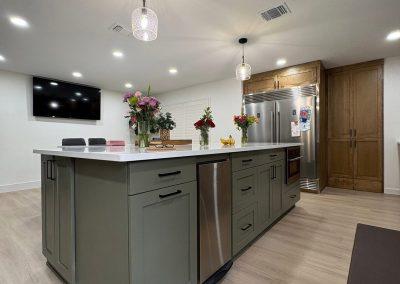 Cabinet refinishing